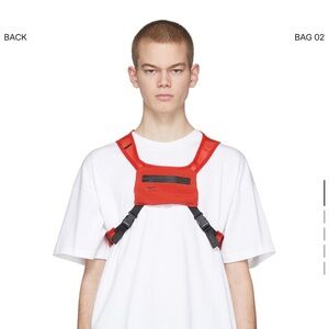 Nike x MMW red vest size L